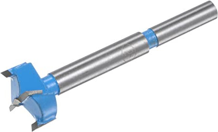 QUARKZMAN 21mm Forstner Trapano Punte x 1pz Tungsteno Carburo Legno Foro Sega Trivella Apri per Mobili Plastica Porta Cerniera, [Blu]