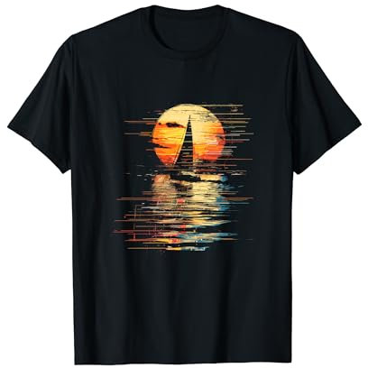 Porträt Segeln Fahrtensegeln Segeltörn T-Shirt