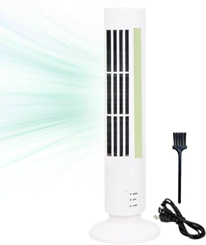 Ventilatore A Torre Elettrico A Basso Rumore | Ventilatore Senza Lama Da Terra | Ventola Di Raffreddamento Silenziosa A Risparmio Energetico | Ventilatore Da Pavimento Portatile Per Camere Da Letto