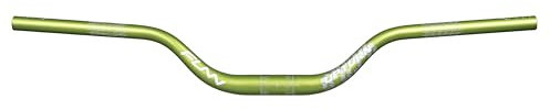 Funn Upturn Hochgelegener Mountainbike-Lenker mit 31,8mm Klemmbreite und 785mm Breite, langlebiger und leichter Legierungs-Riser-Lenker für MTB und BMX, 75mm Erhöhung (Grün)