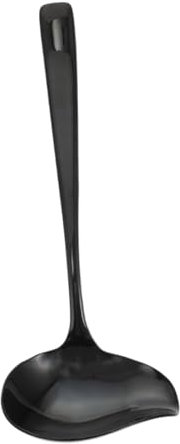 Ciieeo Stainless Steel Duckbill Spoon Soup Ladle for Chinese Soup Basting Spaghetti Sauce Serving Food Grade Utensil