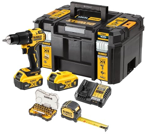 DeWALT DCZ Li-Ion Akku Schlagbohrschrauber 18V Bürstenlos 5Ah