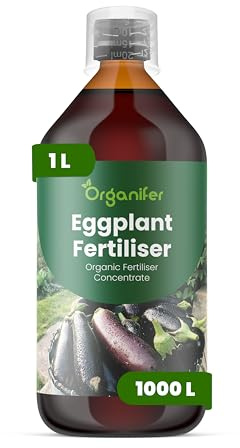 Concime liquido organico 1L per Melanzana – crescita robusta e raccolto ottimale – Organifer