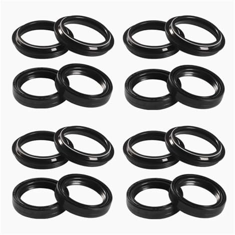 43x54x11 43 * 54 Motor Front Shock Gabel Dämpfer Welle Öl Dichtung Bar Halterungen Staub Abdeckung for DREIZACK 900 KAYABA 92-98(8pc Seal 8pc Cover)