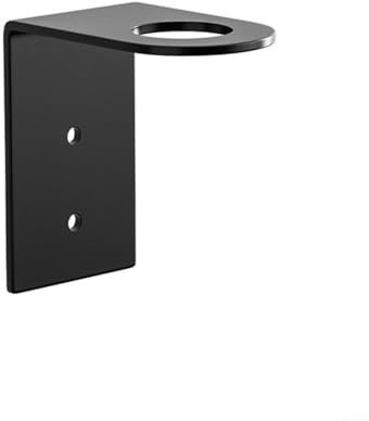 WIIYENA Dispensador de jabón líquido, soporte de pared cromado para baño, portabotellas, gel de ducha, champú