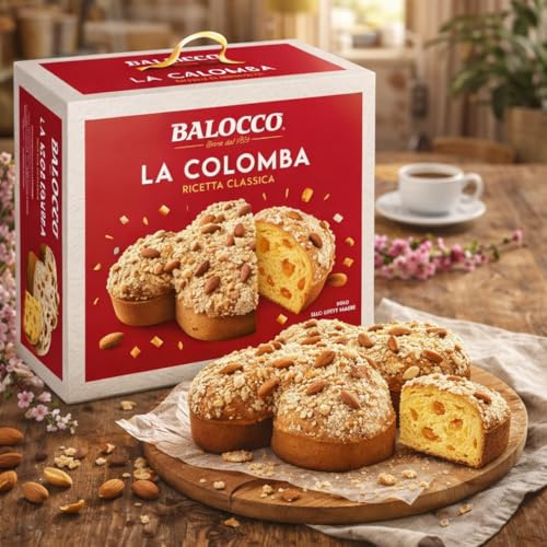 Colomba Pasquale Classica 700g Ricetta Tradizionale con Lievito Madre e Arancia Candita Dolce Soffice Edizione 2026 Idea Regalo Pasqua per Famiglia