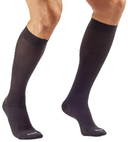 MICO CALCETINES DE ESQUI' SUPERTHERMO Light PRIMALOFT, en Tejido de Primaloft + Fibra LYCRA, 100% Made in Italy, Ultraligero, para Hombres y Mujeres Deportes, en Color Negro