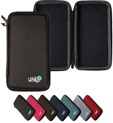 WYNGS Funda Protectora Negra Compatible con la calculadora TI-Nspire CX II-T CAS