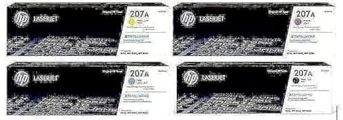 HP 207A 4er Pack Original Tonerkartuschen (W2210A W2211A W2212A W2213A) Color Laserjet PRO M255 M282 M283