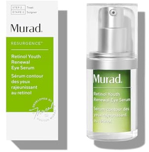 Murad Resurgence Retinol Youth Renewal Eye Serum - Anti-Aging Serum for Under Eye and Eyelids 15ml
