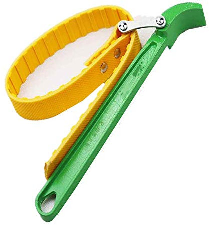 BandschlüSsel öLfilterschlüSsel Motorrad Kette Schlüssel Motorrad Öl Filter Strap Schlüssel Gummi Strap Schlüssel Green, One Size