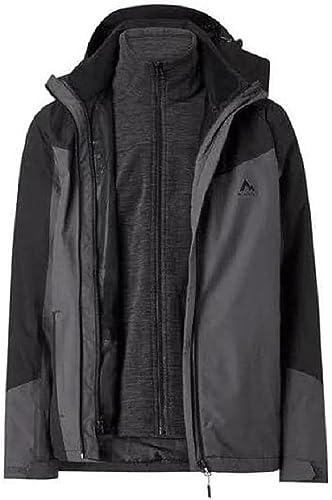 Mc Kinley Tessi 3:1 Chaquetas dobles Anthracite/Black Nig XXL