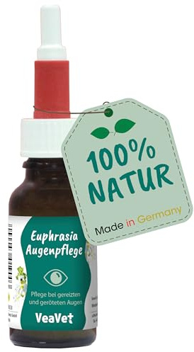 VeaVet Euphrasia 20ml Augenpflege für Hunde und Katzen