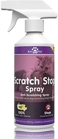 KinderPet® Anti Cat Scratch Deterrent Spray Big Value 1L Protect Furniture Stop Cats‌ Kittens Scratching Doors Carpets Walls Cruelty Free‌ Pet Safe