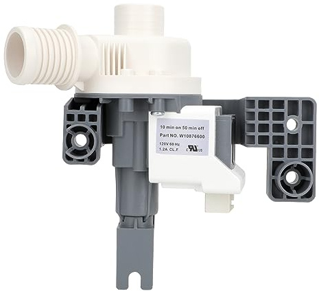 Upgraded W10876600 Washer Drain Pump,W10727777 Washing Machine Drain Pump Replaces W10876600VP AP6004933 PS11738156,B25-3A04 Compatible with Whirlpool, Maytag, Kenmore, Crosley Washing Machine