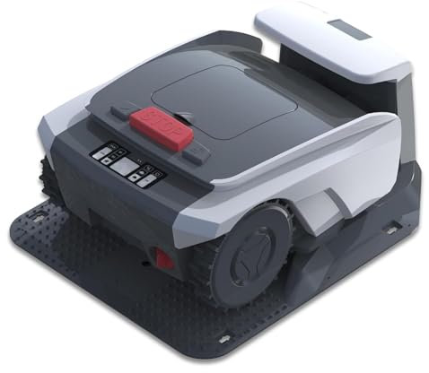 Eastnmythet Robot Lawn Mower Automatic Charging, Path Planning Mower APP Control Garden Robot Lawn Mower with 19cm Cutting Width 2-5cm Trimming Height