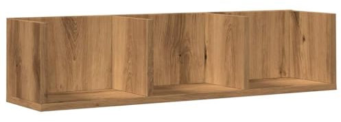 vidaXL Mensola a Muro CD Artigianale 75x18x18 cm Legno Multistrato, scaffale, scaffale a Parete, Mobile Porta CD, scaffali, scaffali a Parete