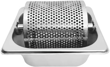 Butterroller-Gürtel mit Ständer, Edelstahl-Butterspreizrad, Butterroller-Werkzeug, Edelstahl-Butterwerkzeug, rotierendes Buttern, Küchenhelfer, Gadget für Geschäft, Küche, Maisbrot, Steaks