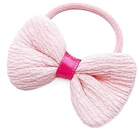 12 st söta barnbågar pannband for flickor hög elasticitet och slitstarkt hårbandsrep(Pink)