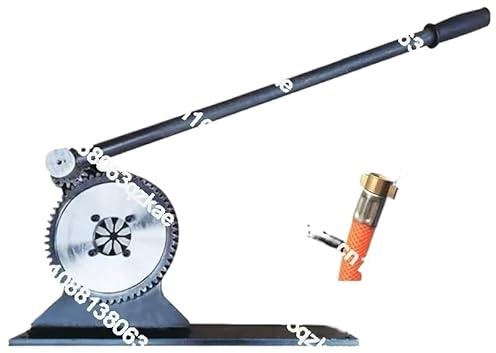Jordbruksrörspress hydraulisk rörpressmaskin, manuell pressning, rörbockare för skärmaskiner för plaströr, 6/8 tänder (6 tänder)