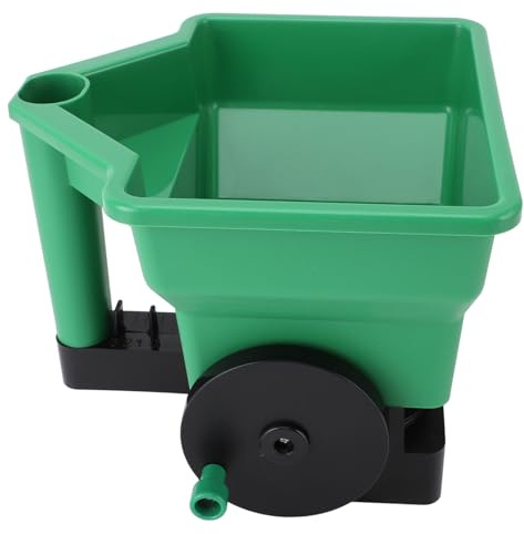 Cufaee 3L Manueller Handstreuer, Handstreuer für Rasen und Garten, Handstreuer für Dünger und Saatgut