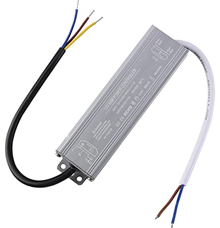 Alimentation étanche 60 watts pour LED - De 110V à 260V AC à 12V DC, adaptée à tout éclairage LED 12V DC