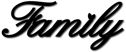 CREATCABIN Holz-Familienschild Wanddekoration Kunstausschnitt Buchstabe Laserschnitt Unvollendet Dekoratives Zubehör Modern Für Wohnzimmer Haustür Bauernhaus Veranda Schlafzimmer Dekoration 30x12cm