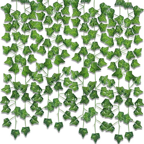 Bumdenuu Lierre Artificiel - Lierre Artificiel Un 6 Fils, Décorations de Guirlandes de Lierre Faux Plantes Faux Vignes Décoration de Vigne