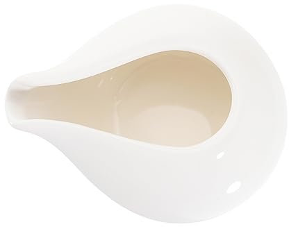 Mikinona Sauciere Aus Keramik Saucenschüssel Saucenbehälter Obstschale Servierkrug Für Sauce Steak Soße Restaurant Würze Tägliches Servieren Von Saucen Und Dressings