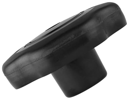 Cabilock Pressure Cooker Replacement Cooker Knobs, 15mm Bakelite Pot Lid Cover Grip, Heat Resistant, Explosion-Proof, Black, Kitchen Spare Part for Safe Use