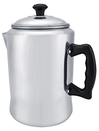 and Hygienic Coffee Percolator Aluminum Alloy -Coffee Machine -pot with Ergonomic Handle for the Induction Cooker