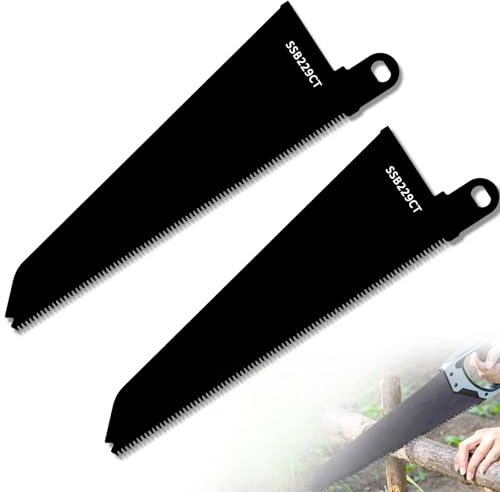 2Pcs Reciprocating Saw Blades for Black & Decker Piranha Scorpion | SSB229CT Carbon Steel Saw Blade Compatible with FKS890E KS890ECN KS890GT KS890EK KS880, for Wood, Plastic & Chipboard