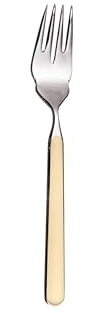 MEPRA, Forchette da Pesce Fantasia, Set di Posate 24 Forchette Acciaio Inox 18/10, Forchetta da Pesce Elegante Cobalto, Posate in Acciaio Inox Resistenti e Lavabili in Lavastoviglie