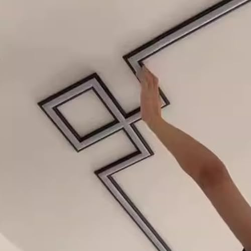 Moulure de couronne à DEL en aluminium pour éclairage de plafond et plinthe, rail durable pour l'installation de bandes LED