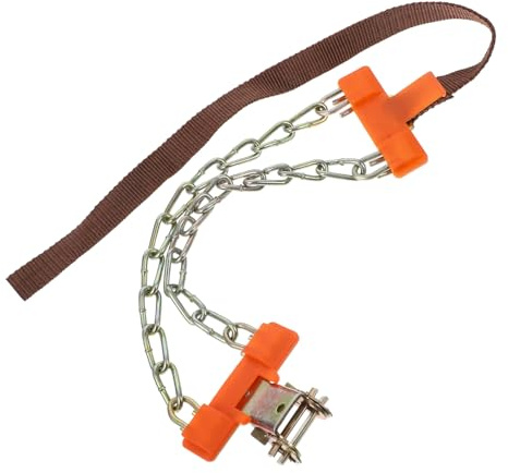 Garneck Cadenas Antideslizantes para Nieve para Neumáticos de Coche Cadenas de Seguridad Adecuadas para Uso en Caminos con Nieve y Emergencias de Invierno