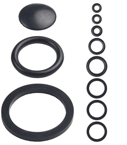 Garden Sprayer Sealing Rings Set for 3L/5L/8L Pressure Spray Bottles, Rubber O-Ring Gasket Replacement Accessories, for Leak-Proof Performance in Lawn Plant Care,10 Pack