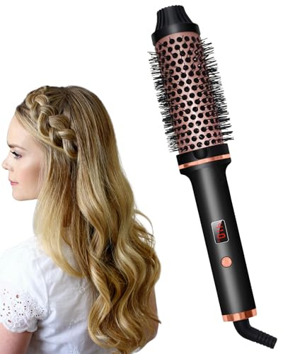 Glättbürste – Verstellbarer Kamm | Multifunktionale Glättbürste für Damen | tragbar feucht und für weiches Styling, Kontrolle
