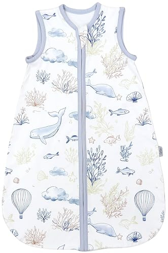TupTam Baby Sommer Schlafsack 0.5 TOG aus OEKO-TEX zertifizierten Materialien