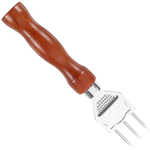 Gadpiparty Punteruolo Lama in Inox e Giapponese per Manico in Legno Facile da Impugnare, per Bar e Domestico