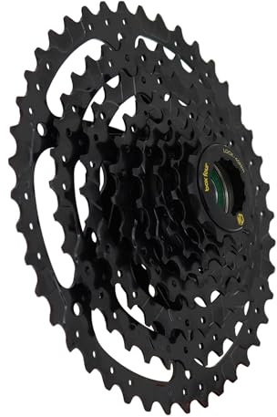 Box Four 8 Speed Bike Cassette 11-42T Black Fits Standard HG Hubs 9/10/11 Speed Cassette for Mountain Bike, Lightweight Bicycle MTB Cassettes, Compatible Bike Cassettes