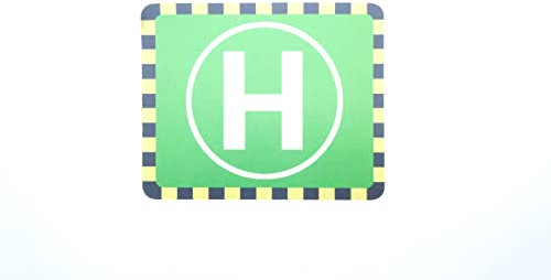 efaso Hubschrauber Helikopter Landeplatz Softstartmatte AFX-105 Material wasserfestes Polyester