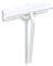 Minismus Limpiacristales para Ducha, baño, Azulejos, Espejos, Ventanas, Incluye Soporte magnético sin taladrar, Autoadhesivo, Accesorios de baño, diseño Moderno (21 cm, Blanco)