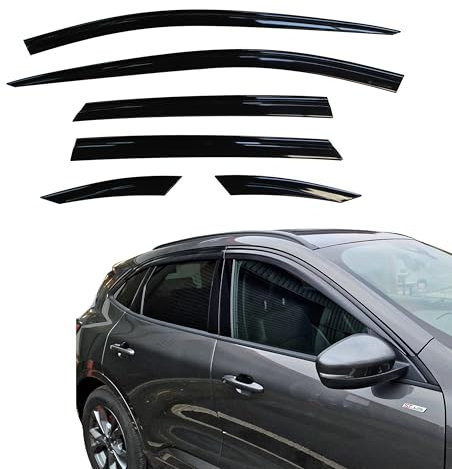 Auto Clover Wind Deflectors Set for Ford Kuga MK3 2019+ (6 pieces)