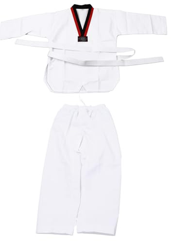 BROLEO Taekwondo kostym, barn kortärmad Taekwondo uniform (Taekwondo uniform 150), #511, Taekwondo Uniform 150