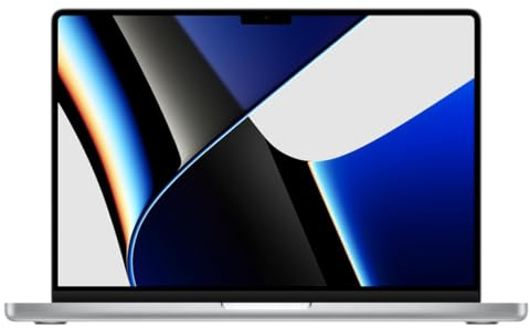 2021 Apple MacBook Pro med Apple M1 chip (14 tum, 16 GB RAM, 1 TB SSD-lagring) (QWERTY English) Silver (Renoverad)