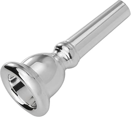 TOYANDONA Pedazo boquilla de bombardino accesorio de trombón Boquilla de trombón alto Boquilla de trombón con diseño asistido por ordenador instrumentos musicales reemplazar