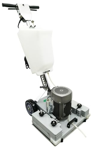 EQCOTWEA 20 Commercial Floor Scrubber & Polisher Multi-functional Grinding Machine with 13L Tank - 2834 RPM for Wood, Tile, Epoxy, Low Noise Industrial Use 1500W 110V