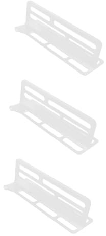 Hoement 3 Piezas separador de refrigerador congelador doméstico separador congelador de uso diario divisor organizador frigorífico rejilla frigorifico tabique separador frigorífico páginas