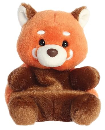 Aurora, 33719, Palm Pals Rei Red Panda 5In, Soft Toy, Red & Brown