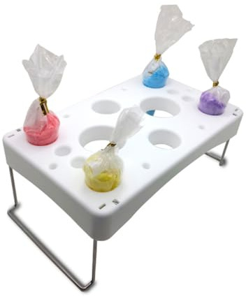 MAGICLULU Support de rangement efficace pour décoration de gâteaux, crème et douilles de glaçage